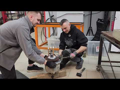 Сломался двигатель Тесла. Разбираемся как он устроен. Отличия переднего и заднего двигателя