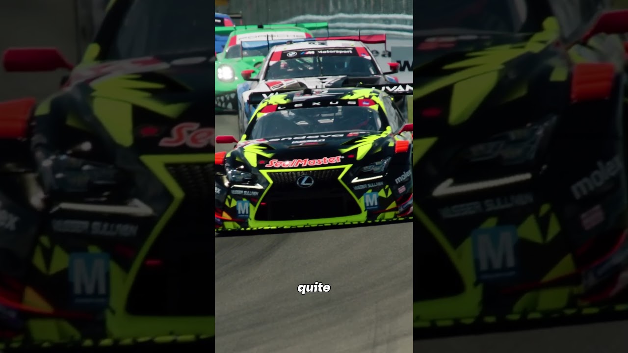 Vasser Sullivan driver Jack Hawksworth.