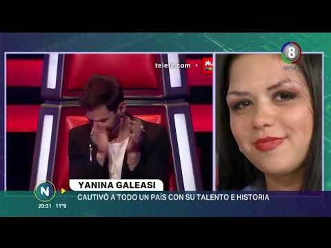 Yanina Galeassi, la cantante hipoacúsica de La Voz Argentina