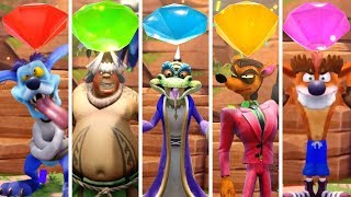 Crash Team Racing Nitro Fueled - All Gems Cups (Unlock Bosses)