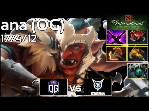 TI8: OG.ana - TI8 Main Event - UB Round 1 C - TI 2018 -  Troll Warlord