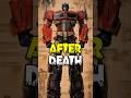 Optimus Prime S Death Why Does His Color Disappear Shorts