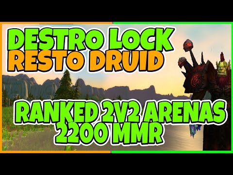 Destruction Warlock with Chaos Bolt Legendary Owning Enemies - Shadowlands 9.1 Season 2 PvP