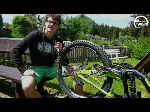 Laufrad zentrieren (MTB)