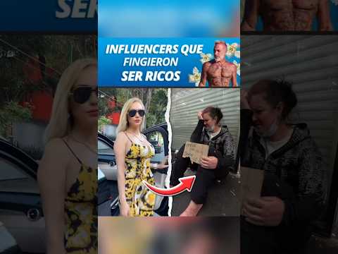 Influencer  que fingiendo ser Ricos #influencer #ricos #curiosidades #datoscuriosos