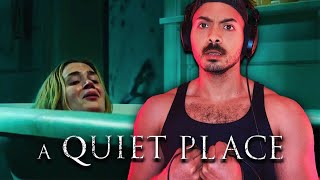 FIRST TIME WATCHING **A QUIET PLACE** (REACTION)