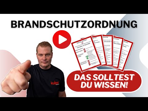 Brandschutzordnung das musst Du unbedingt wissen #Brandschutzdozenten