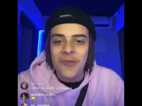 Leozin rimando na live