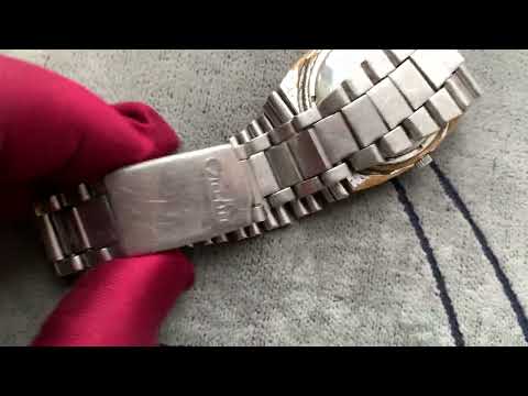 Collectible watch SLAVA Tank automatic with calendar + bracelet 2 MChZ made in USSR/Слава Panzer SU