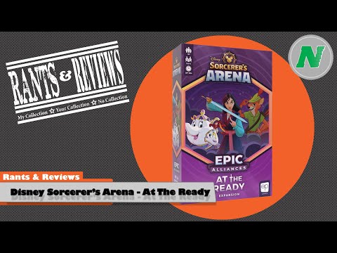 Rants And Reviews: Disney Sorcerer’s Arena – At The Ready Expansion