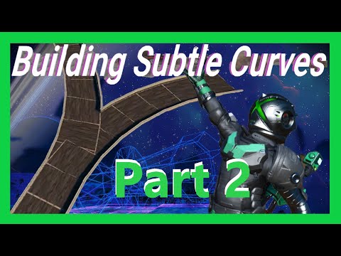 Slow Curves Revisited, pt.2 - NMS Glitch Building - #nomanssky #glitchbuilding #criscrosaplesos