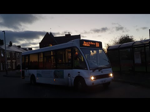 Journey on Route 558 | YJ61JHV - Gateshead Central: Optare Solo M780