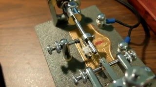 Vibroplex Bug Practice -- watch your DAH's
