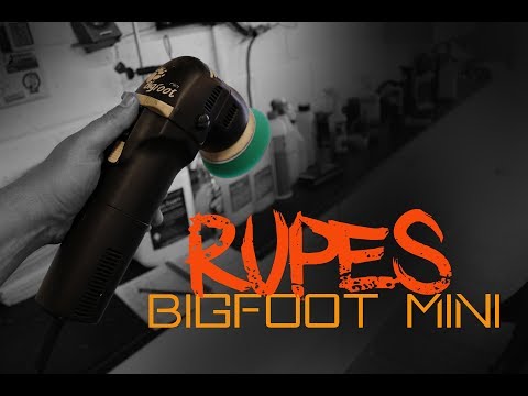 rupes bigfoot polisher LHR75e mini 3 inch dual action polisher review