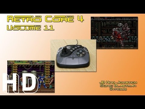 Retro Core 4 - Volume 11 - JB King SFC Joystick - Sonic Blastman - Gynoug