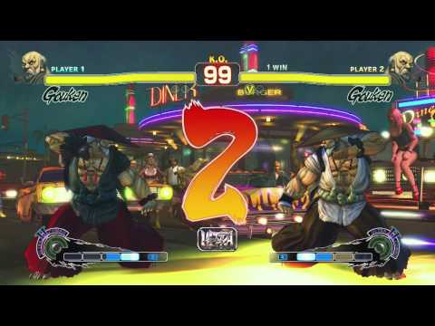 USF4 casual first to 4: 1P Gouken (Rotangu) vs 2P Gouken (Robbo)