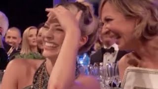 Brad Pitt Thanks Co-Stars w/ PRETTY FEET 
