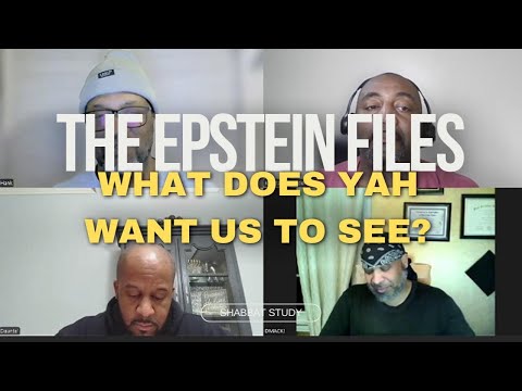 The Epstein Files | What Does YAH Want Us To See?