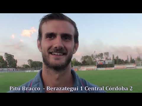 Pitu Bracco - Berazategui 1 Central Córdoba 2 - Fecha 8 Clausura 2020 - Primera C