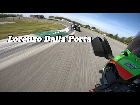 IN PISTA CON UN CAMPIONE DEL MONDO! | KAWASAKI ZX-10R | POMPOSA | ONBOARD