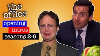 Every Season's First Cold Open - The Office US