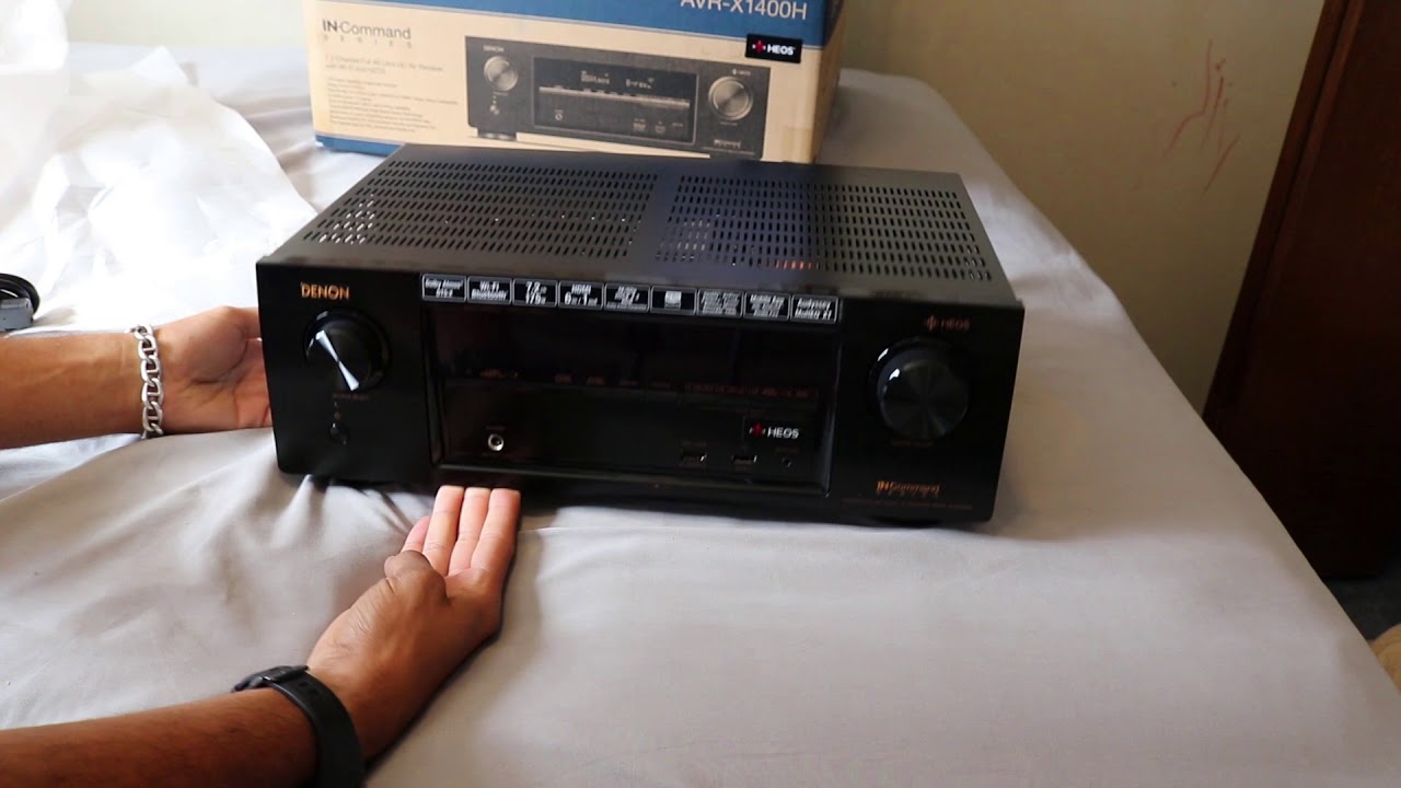 video Amply xem phim Denon AVR-X1400H chính hãng 0