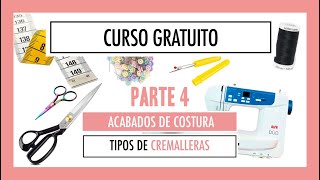 Curso gratis de acabados de costura — Parte 4 (final)