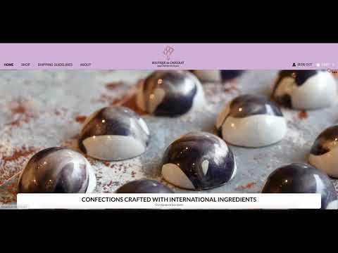 Boutique De Chocolat | Project Demo