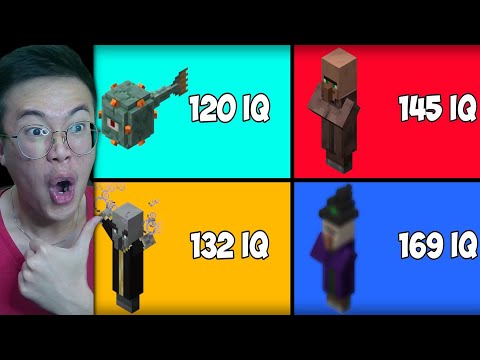 UNBELIEVABLE! Discover the Top 25 Smartest Minecraft Mobs!