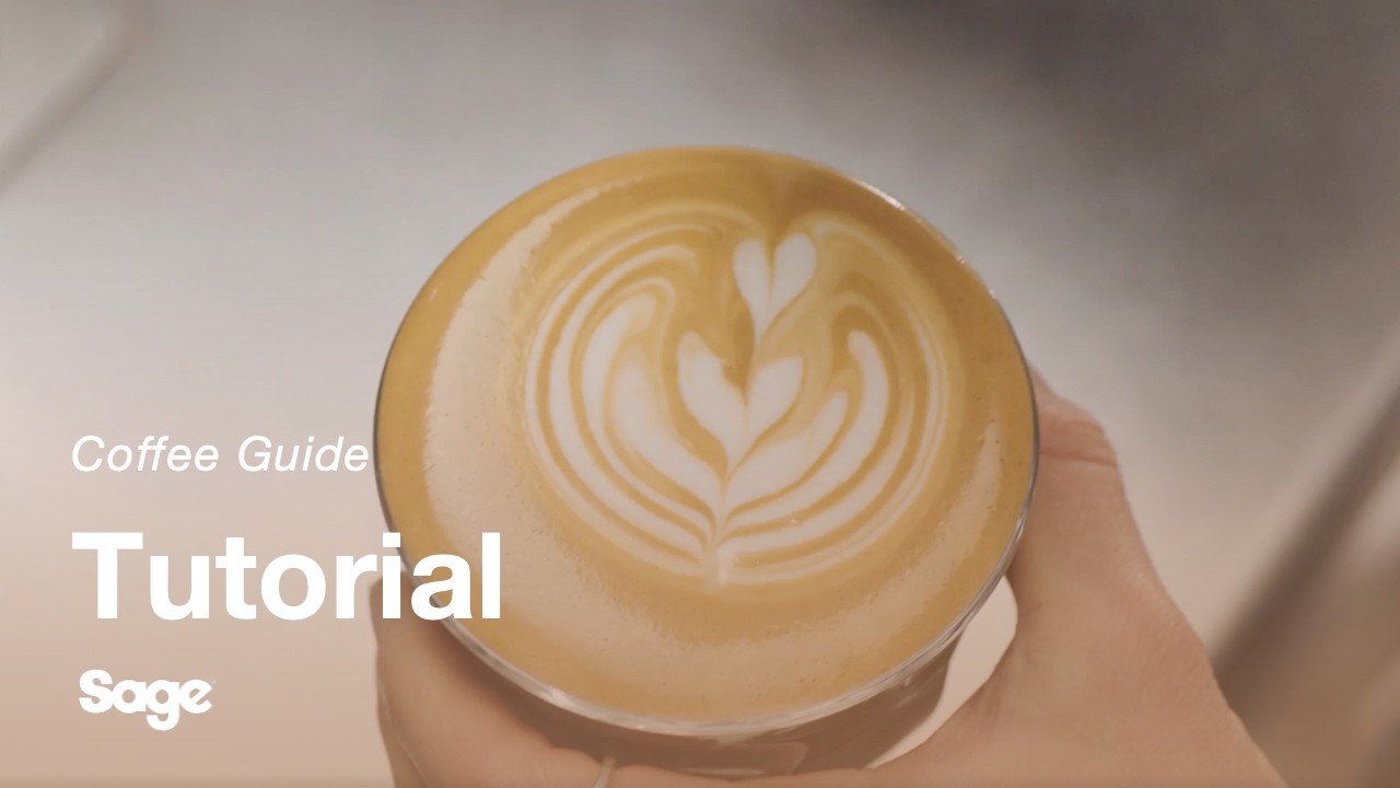 How to create latte art: the tulip & rosetta