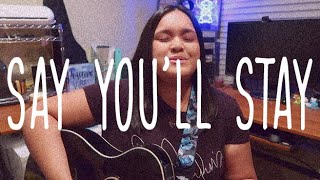 Say You&#39;ll Stay x Kai | Cover by Nicole Silva