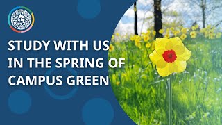 Study with us in the spring on campus