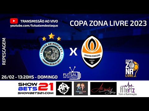 TERROR DA MOOCA X SHAKHTAR  - COPA ZONA LIVRE #futsalemdestaque