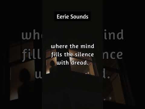Eerie Sounds Facts You Didn’t Know! #shorts #randomfacts #eeriesounds