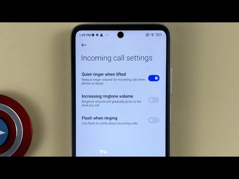 Incoming call ringtone volume fades when picking up the phone on Xiaomi Redmi 10 Android 12