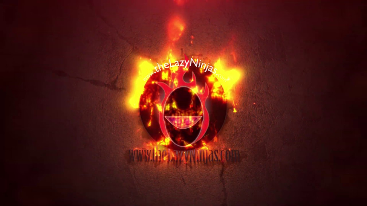 Video: the Lazy Ninjas Logo Fire