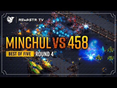 STARCRAFT FASTEST COREANO 🇰🇷 458 vs MINCHUL 🇰🇷 | M04·Bo5·R4