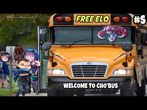 Let's go KIDS, FREE ELO CHO'BUS IS HERE 🔥 Solo Carry? More like 3 vs 37 🔥 Cho'Gath Season 9 Gameplay
