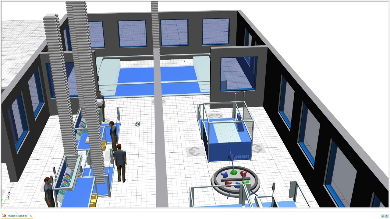 Wood Workshop Simulation By Using Siemens Tecnomatix Plant Simulation