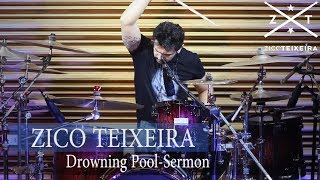 ZICO TEIXEIRA-DROWNING POOL -SERMON (DRUM VIDEO)