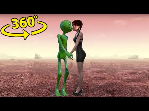 Dame tu Cosita kiss Wednesday Addams 360° VR