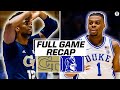 Georgia Tech vs No. 2 Duke: Paolo Banchero drops 17 as Blue Devils return to action | CBS Sports HQ