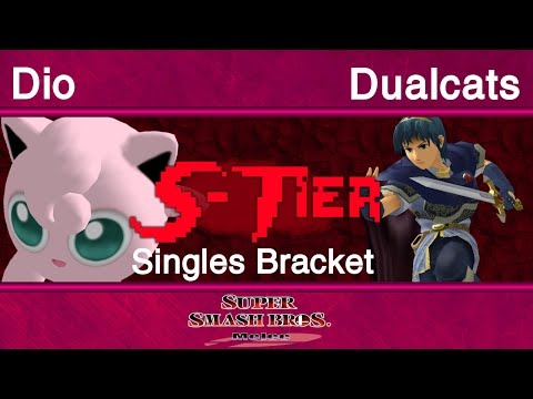 SSS-Tier #6 Melee Singles: Dio (Jigglypuff) vs. Dualcats (Marth)