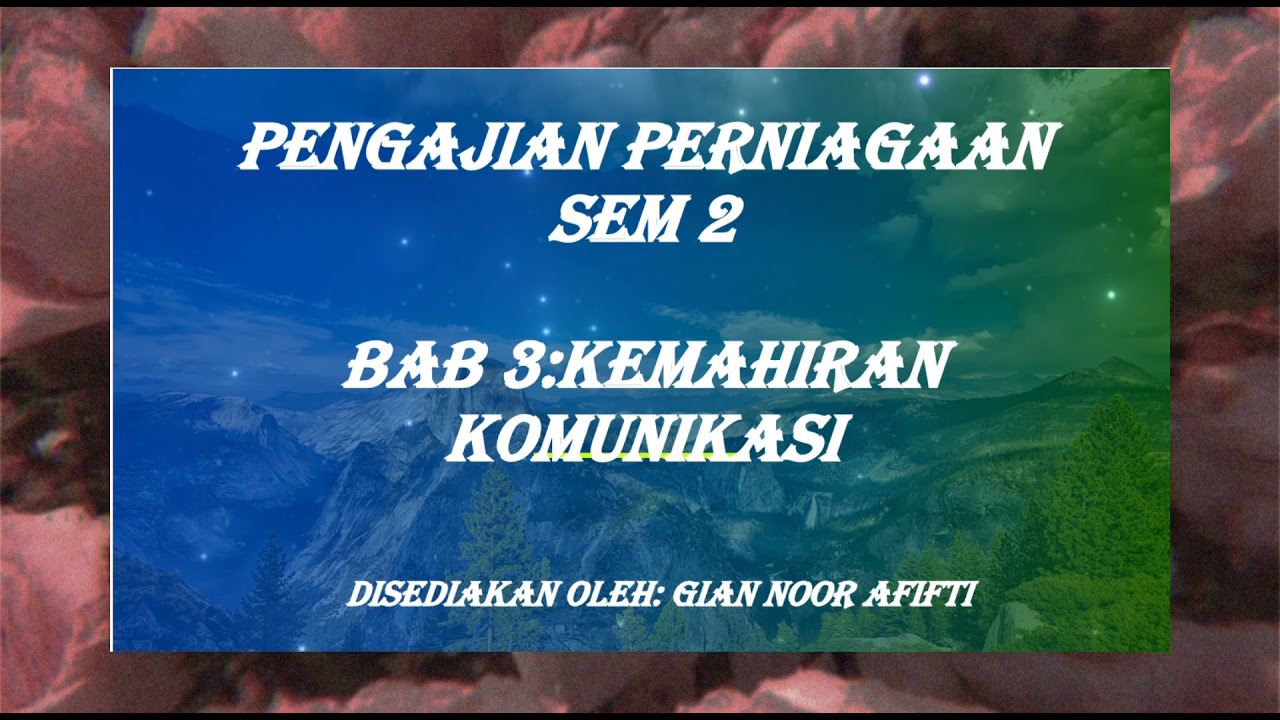 pengajian perniagaan sem 2 #fakta khusus