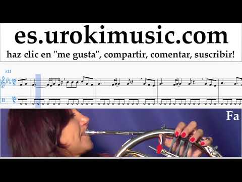 Tutorial de Trompa Ed Sheeran - Perfect Clases Notas um-i927