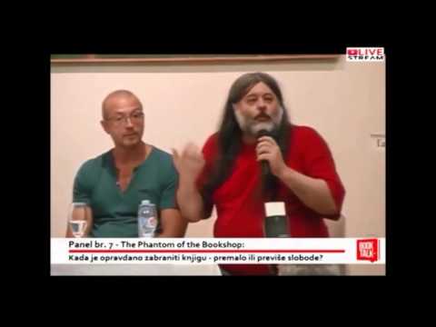 Book Talk Teofil Pančić: Najsmradnije i najodvratnije ljudsko biće ima pravo da napiše knjigu