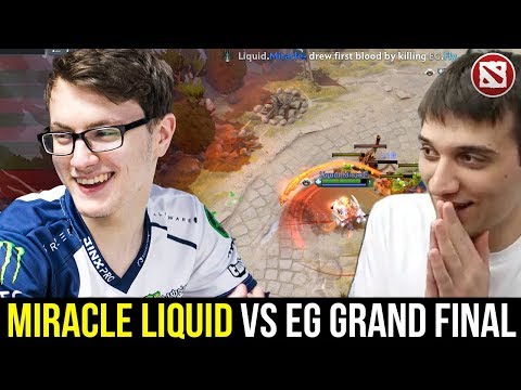 Liquid vs EG  Grand Final Game 2 - Miracle Didn't die yet!!!