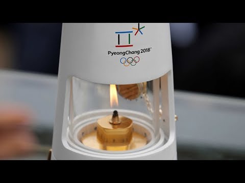 Arab Today- 2018 Olympic flame arrives in South Korea