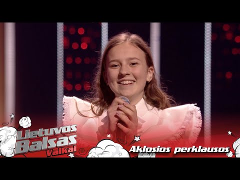 Dominyka Gurinaitė - Applause | Aklosios perklausos | Lietuvos Balsas. Vaikai S2