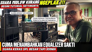 Download lagu SUARA MIDLOW KENCENG TAPI BERSIH‼️|| Setting Equalizer 2 Orde untuk MidLow || Setting Equalizer  mp3